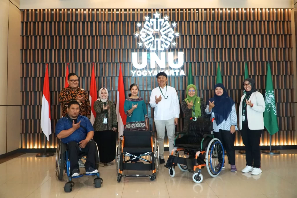 Tingkatkan Aksesibilitas Difabel, UNU Jogja Gandeng UCP Roda untuk Kemanusiaan
