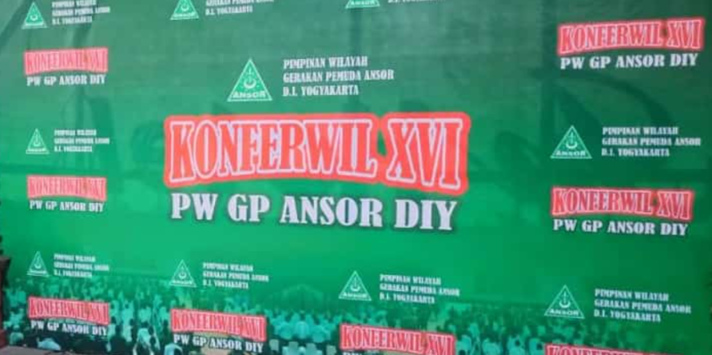 Konferensi Wilayah XVI PW GP Ansor DIY: Menata Kader Ansor Menuju Indonesia Emas