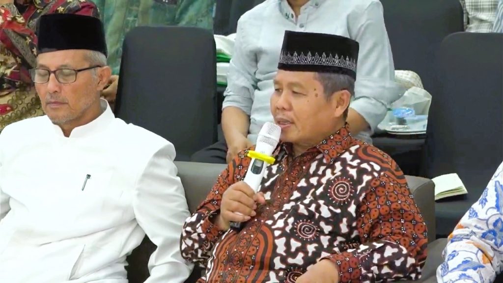 Ketua PWNU DIY Dr. H. Ahmad Zuhdi Muhdlor Tekankan Pentingnya Membangun Kader Unggul di Lingkungan Pesantren.