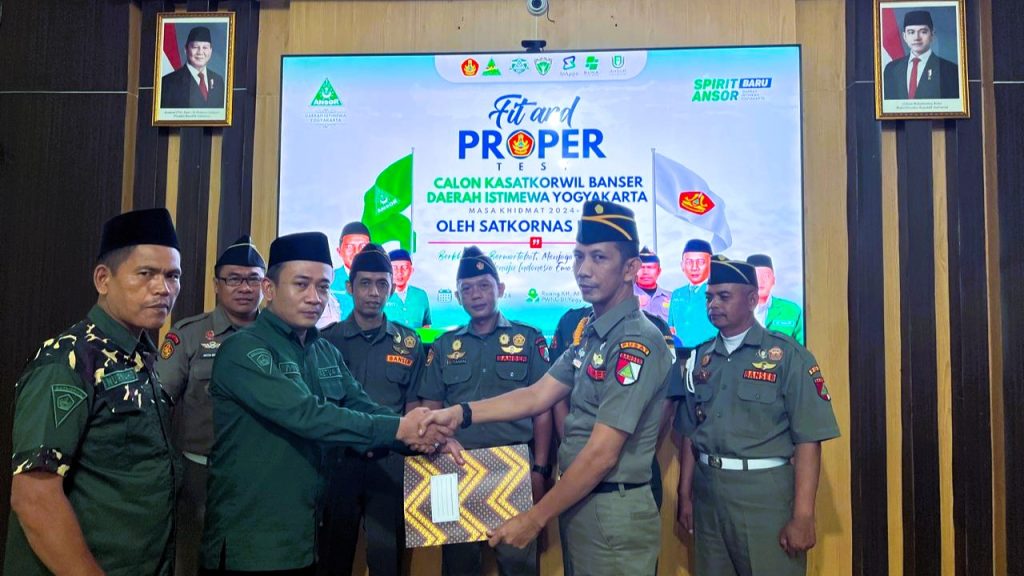 SATKORNAS Banser Gelar Fit and Proper Test Calon Kasatkorwil DIY Masa Khidmat 2024-2028