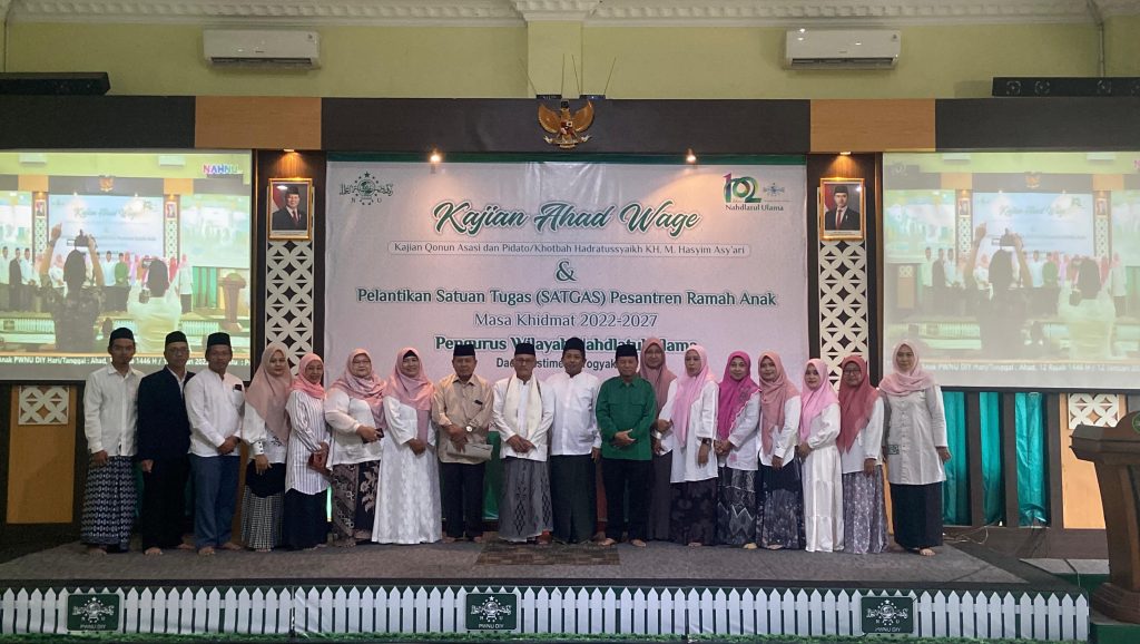 PWNU DIY Gelar Pengajian Ahad Wage dan Lantik SATGAS Pesantren Ramah Anak
