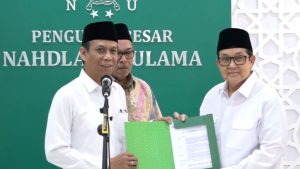 PBNU Serahkan SK Pengesahan Kepengurusan JATMAN 2025-2030, Gus Yahya Minta Segera Konsolidasi Organisasi
