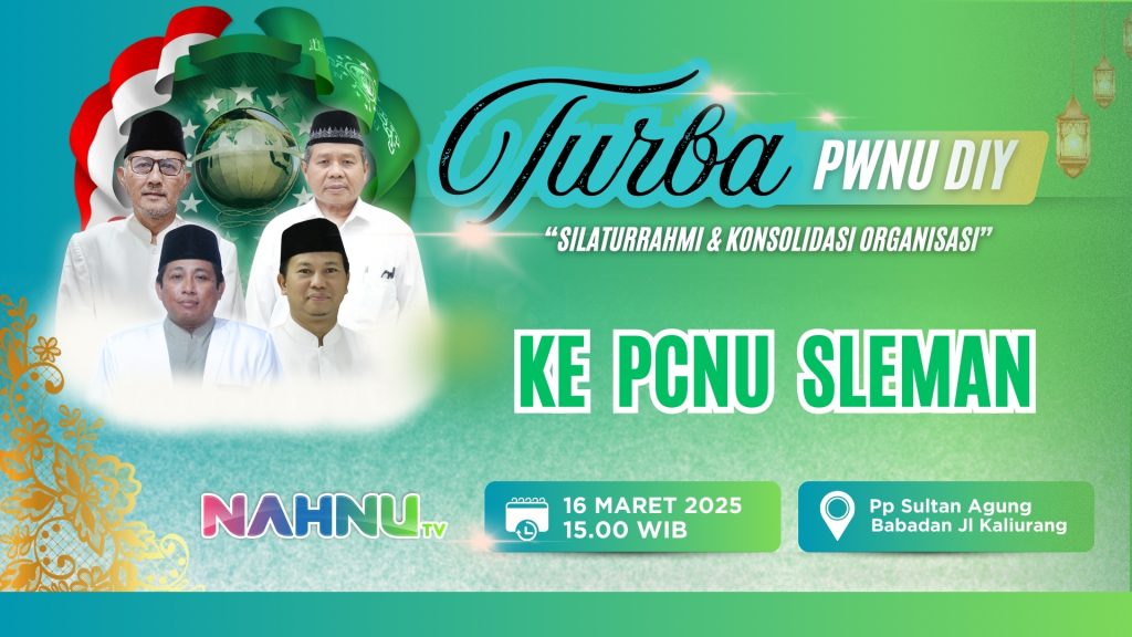PWNU DIY Gelar Turba ke PCNU Sleman untuk Silaturahmi dan Konsolidasi Organisasi