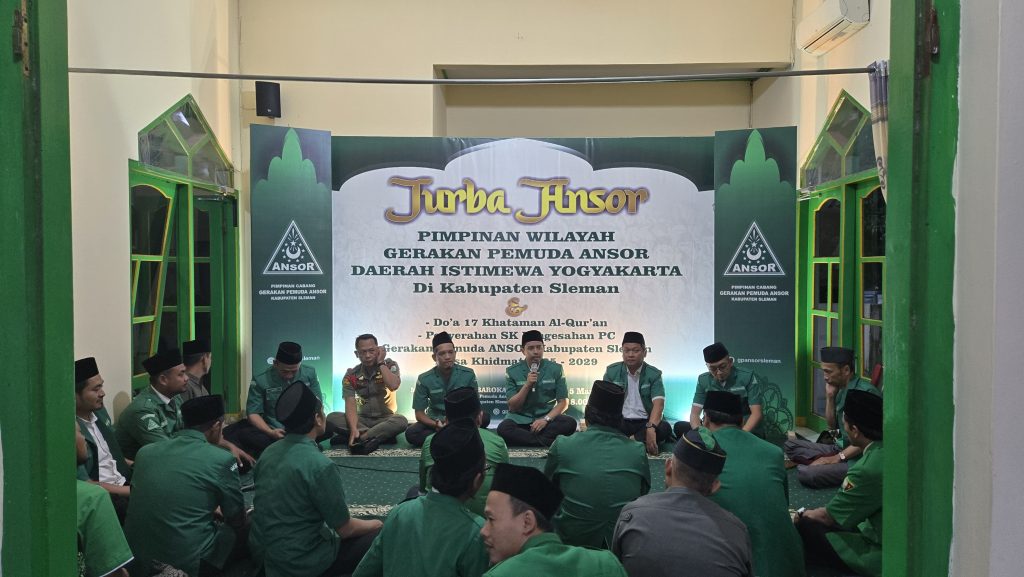 Sambang Sahabat Ansor, PW GP Ansor DIY Gelar Konsolidasi dan Sosialisasi Sorban Service di Sleman