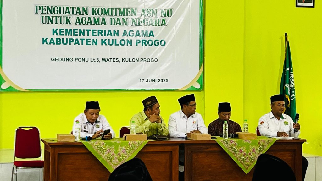 ASN Kemenag Kulon Progo Kukuhkan Komitmen Kebangsaan dan Ke-NU-an