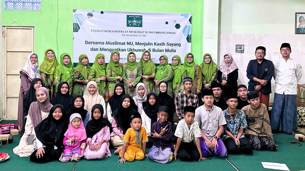 Peringatan Hari Sosial dan Kasih Sayang Muslimat NU”Bersama Muslimat NU Menjalin Kasih Sayang dan Menguatkan Ukhuwah di Bulan Mulia”