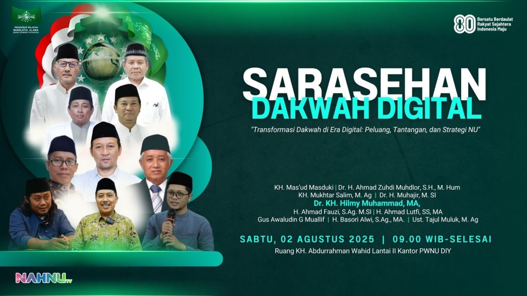 PWNU DIY Gagas Dakwah Digital: Saatnya Dakwah Masuk ke Medsos Secara Masif dan Terarah
