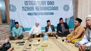 KUA Pengasih dan Jamaah Manakib Bersinergi dalam Istighotsah Kebangsaan
