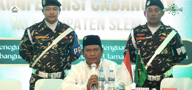 Menjunjung Khidmat dan Ukhuwah, Dr Ariyanto Nugroho Terpilih Jadi Ketua Tanfidziyah PCNU Sleman