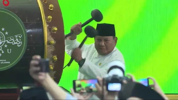 Resmikan Muktamar Ke-35 NU, Presiden Prabowo: Kalau NU Rukun, Indonesia Rukun