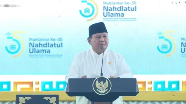 Presiden Prabowo Tegaskan Tak Intervensi Muktamar Ke-35 NU, Puji Warisan Patriotisme Kiai Wahab