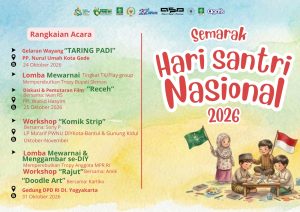 Lesbumi PWNU DIY Semarakkan Hari Santri Nasional 2026 melalui Ragam Kegiatan Seni dan Budaya