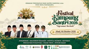 PCNU Kota Yogyakarta Gelar Festival Kampung Santri 2026, Usung Tema “Ngrumat Berkah”