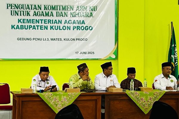 ASN Kemenag Kulon Progo Kukuhkan Komitmen Kebangsaan dan Ke-NU-an