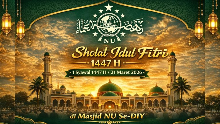 Masjid NU DIY Selenggarakan Sholat Idul Fitri 1447 H, Antusiasme Jamaah Diprediksi Meningkat
